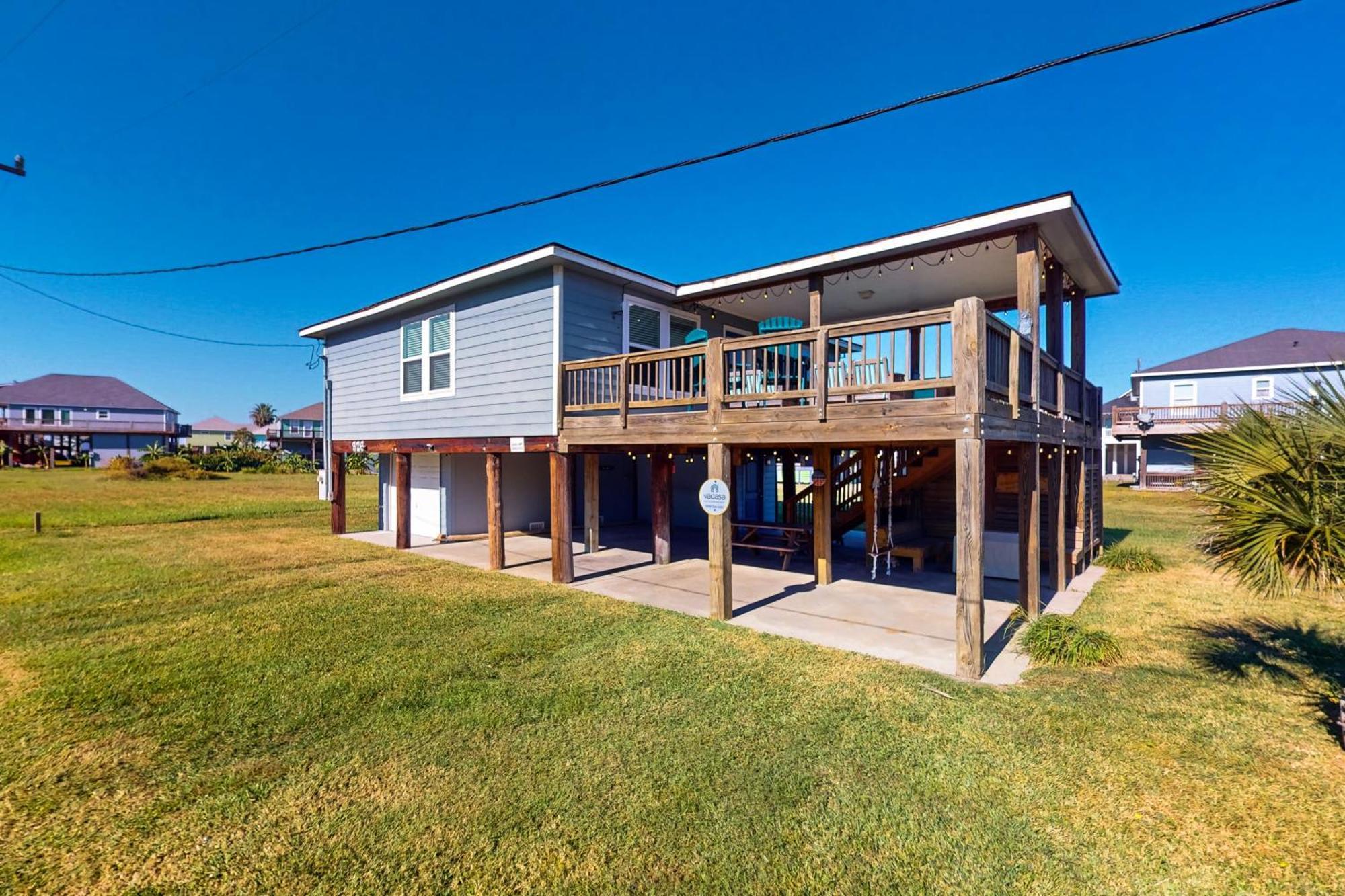 Turtle Sea-Renity Beach Cottage Crystal Beach Exterior foto